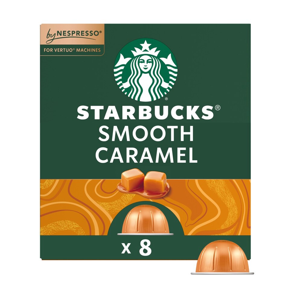 slide 6 of 6, Starbucks Nespresso Smooth Caramel Vertuo - 3.52 oz, 3.52 oz