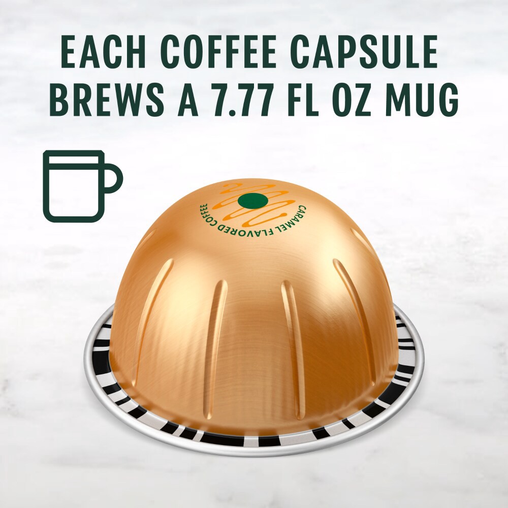 slide 2 of 6, Starbucks Nespresso Smooth Caramel Vertuo - 3.52 oz, 3.52 oz