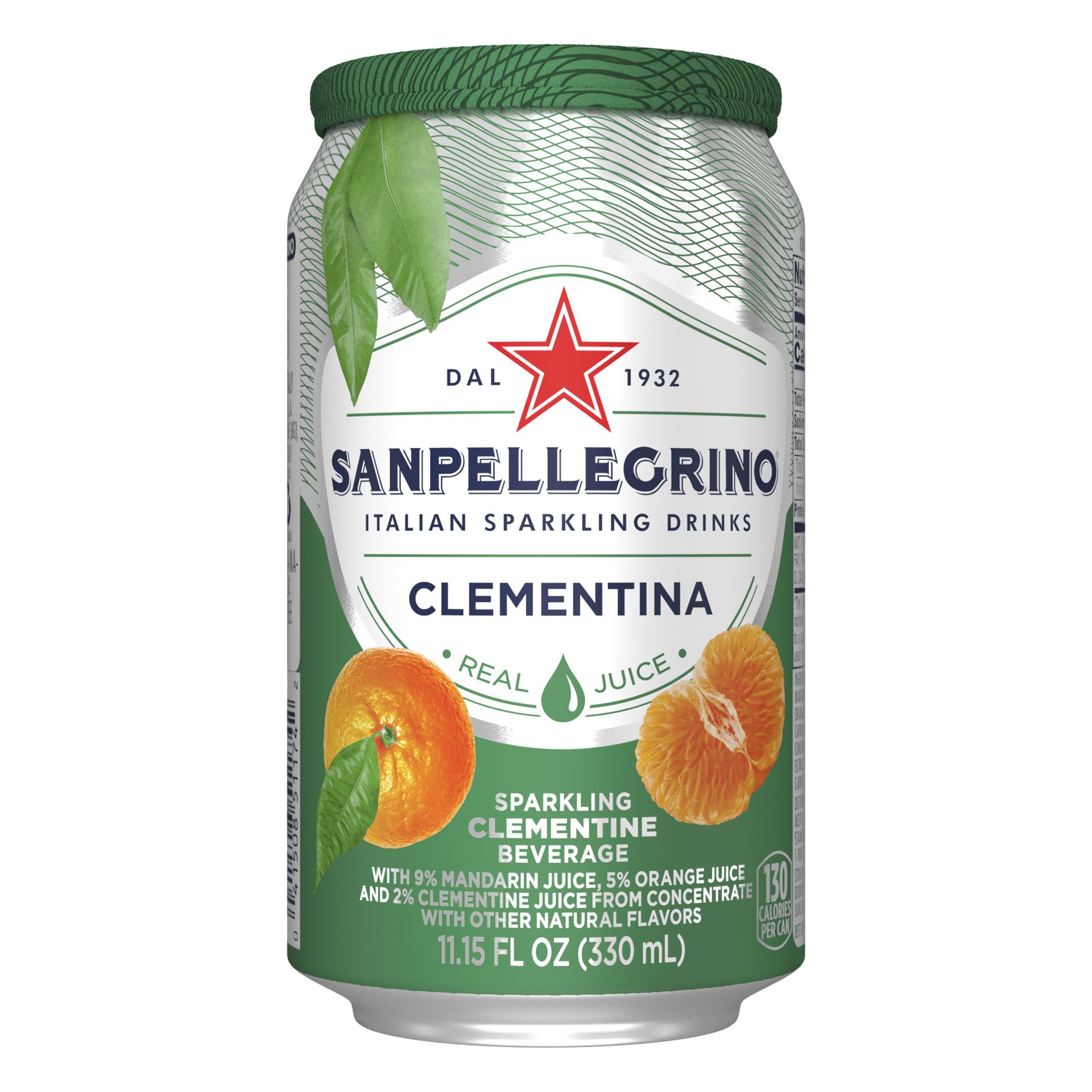 slide 1 of 2, SANPELLEGRINO Sparkling Fruit Beverages, Clementina/Clementine - 11.15 oz, 11.15 oz