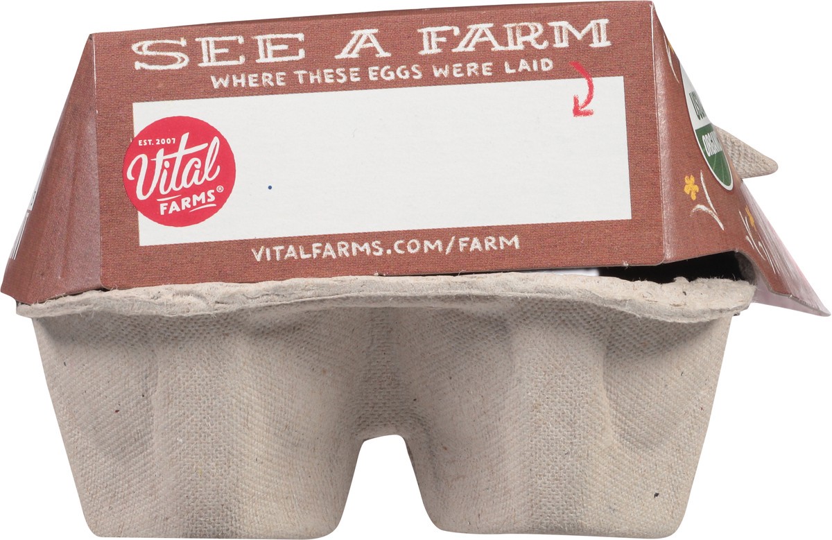 slide 3 of 12, Vital Farms Pasture Raised Organic Medium Grade A Eggs, 12 ct