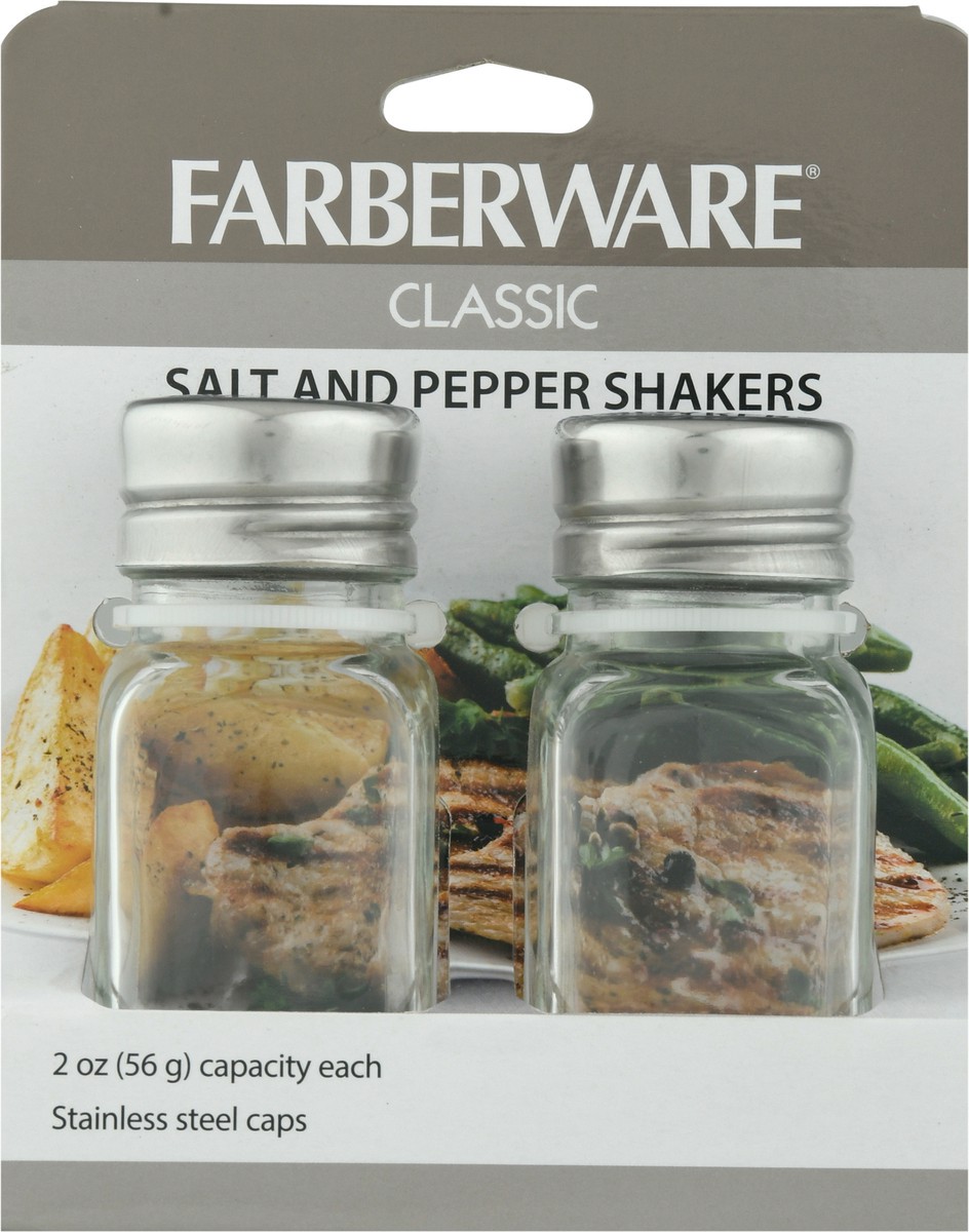 slide 1 of 9, Farberware Classic Salt & Pepper Shaker Set, 1 ct