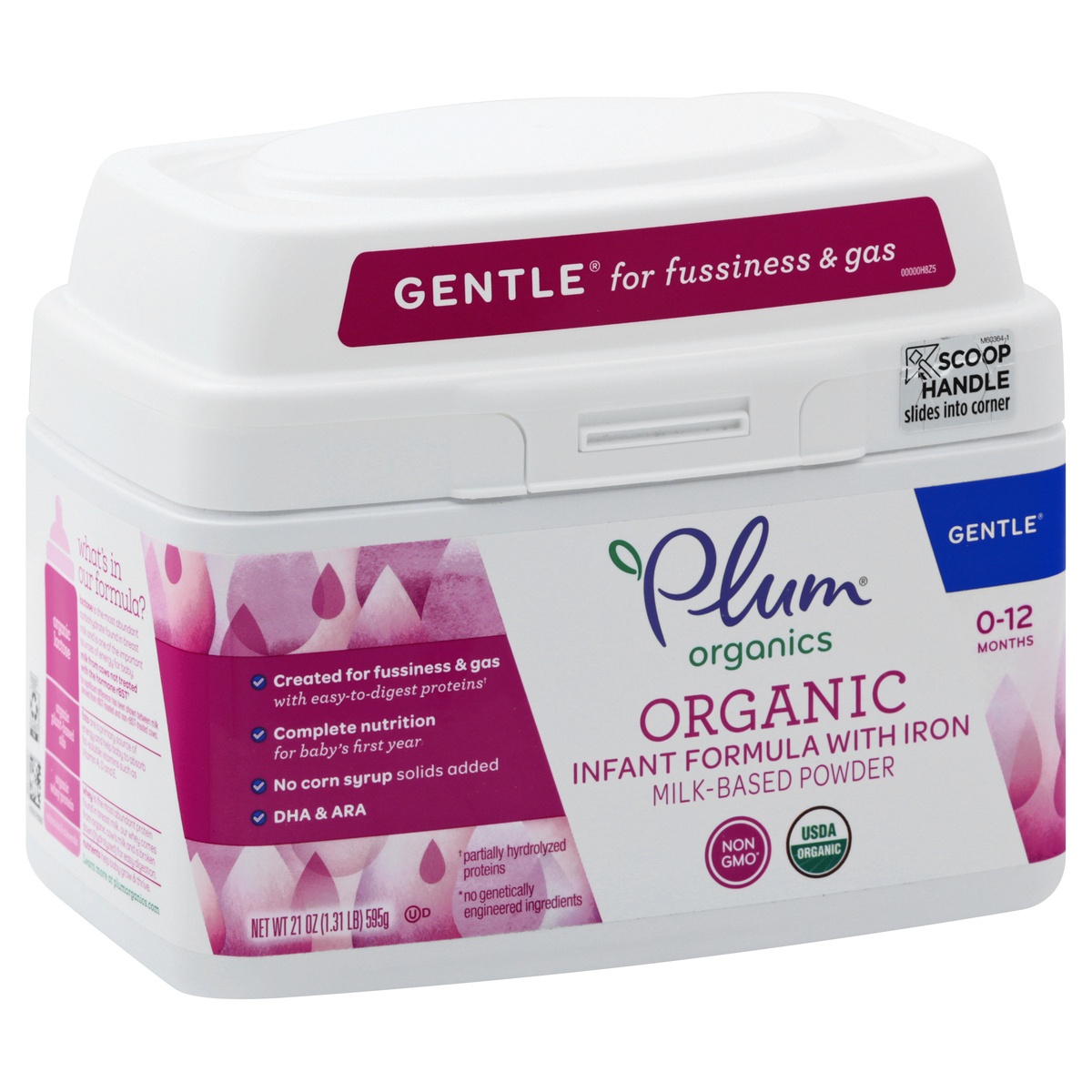 slide 2 of 10, Plum Organics Gentle Infant Formula, 21 oz