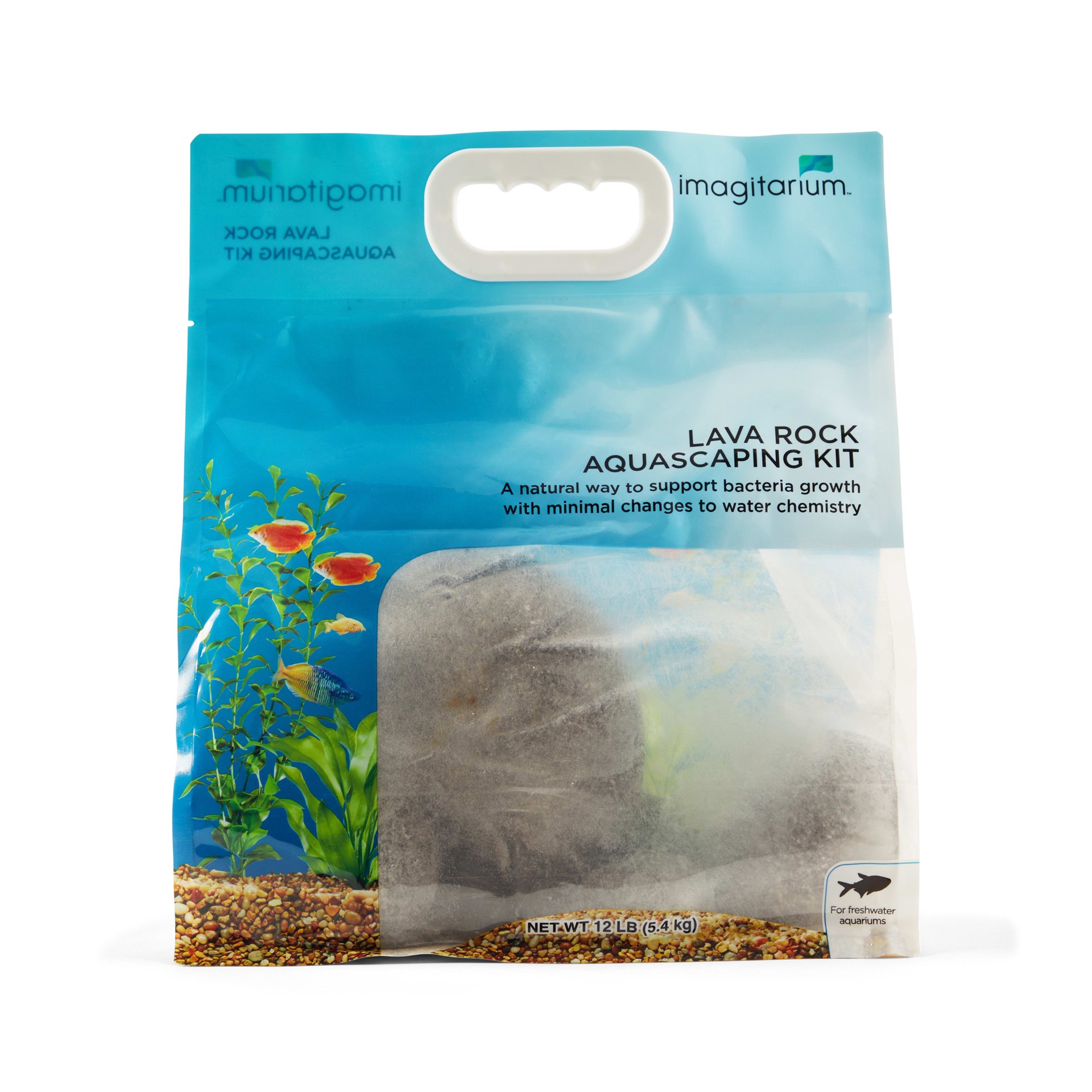 slide 1 of 1, Imagitarium Aquatic Lava Rock Kit, 12 lbs., 1 ct