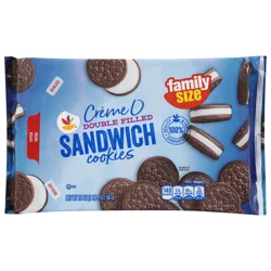 Giant Creme O Double Filled Sandwich Cookies Family Size