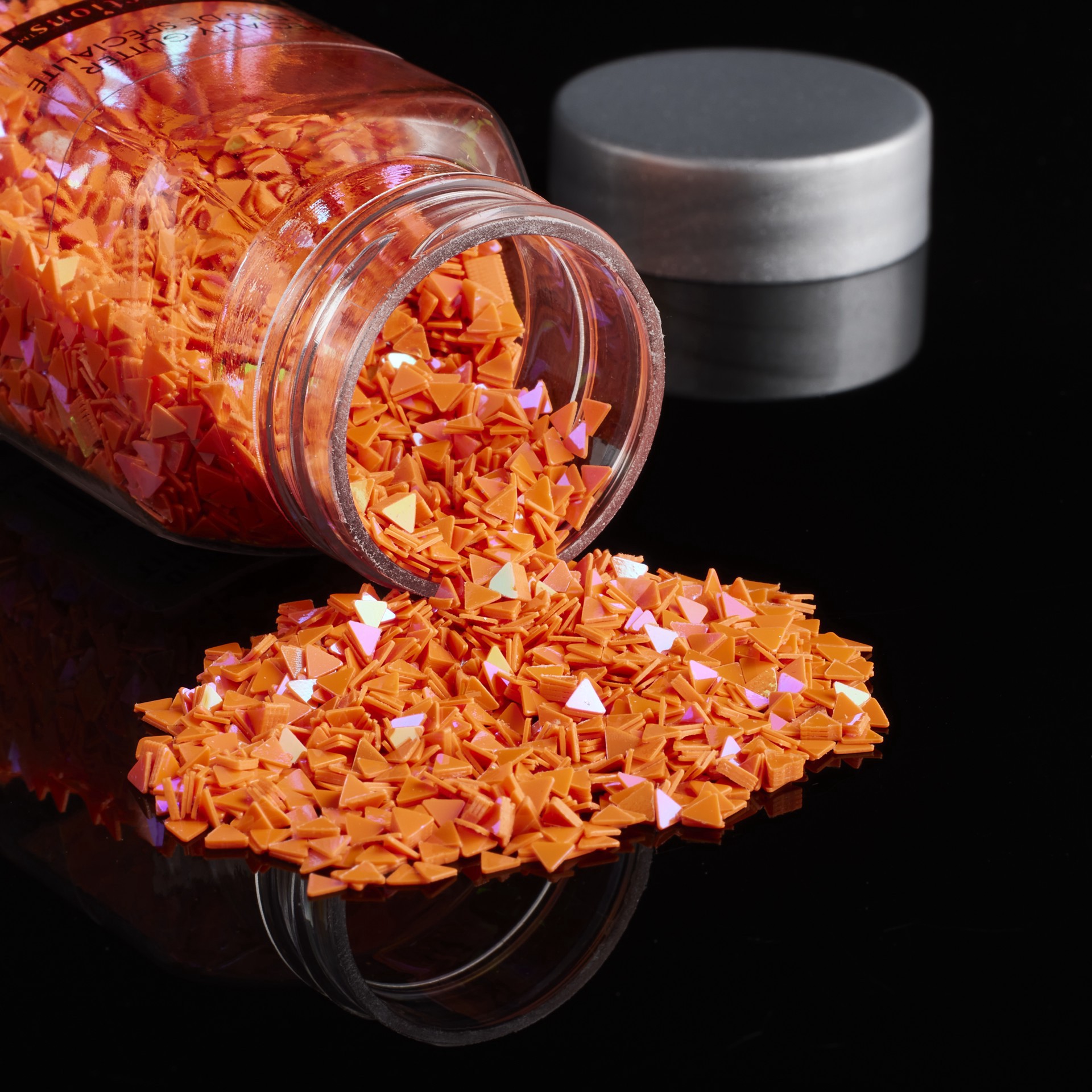 slide 3 of 3, Triangle Shaped Glitter By Recollections, 1 oz