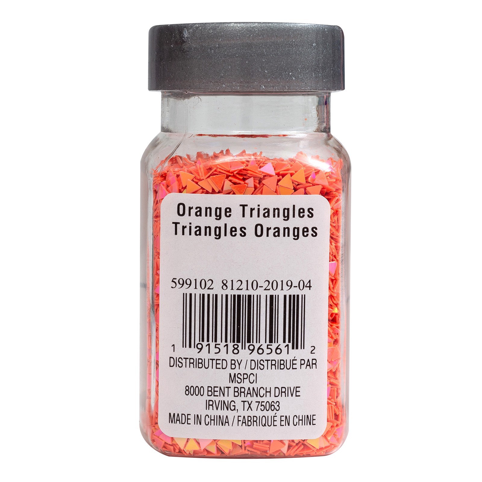 slide 2 of 3, Triangle Shaped Glitter By Recollections, 1 oz