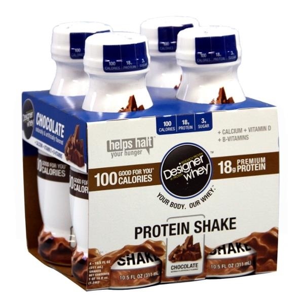 slide 1 of 1, Designer Whey Chocolate Protein Shake, 42 oz