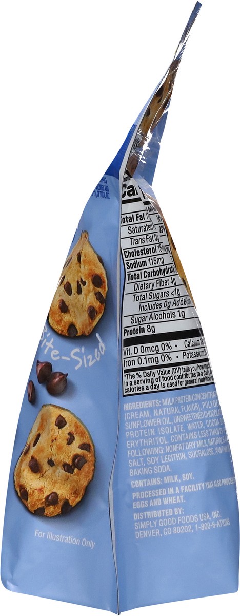slide 3 of 13, Atkins Protein Cookies, Chocolate Chip, Crunchy, 4.94 oz