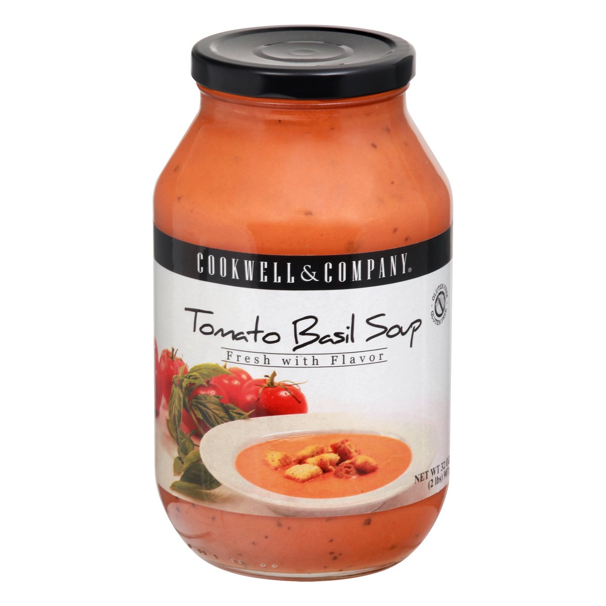 slide 7 of 13, Cookwell & Company Tomato Basil Soup 32 oz, 32 oz