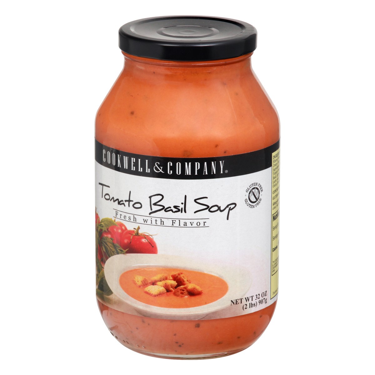 slide 2 of 13, Cookwell & Company Tomato Basil Soup 32 oz, 32 oz