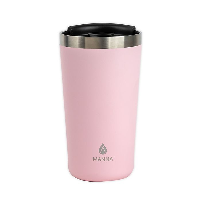 slide 1 of 1, Manna Ranger Pint Travel Mug - Powdercoated Pink, 18 oz