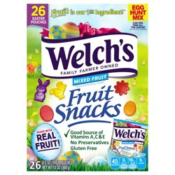 Welch's Mixed Fruit Fruit Snacks 26ct Easter Box