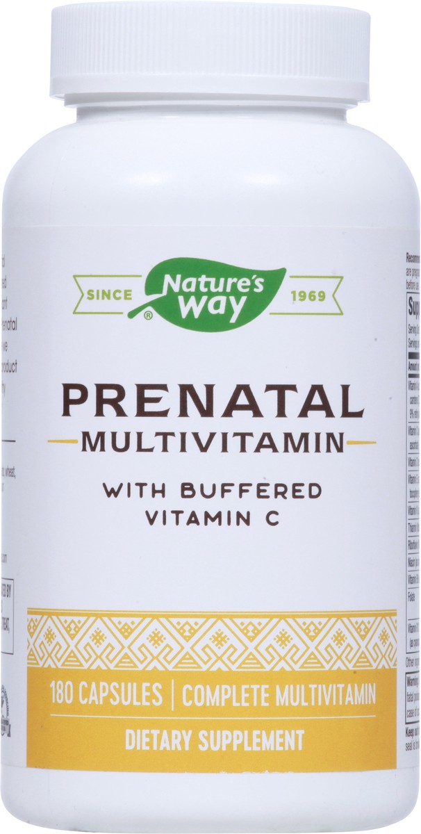 slide 2 of 10, Nature's Way Prenatal Mutivitamin with Buffered Vitamin C 180 Capsules, 180 ct