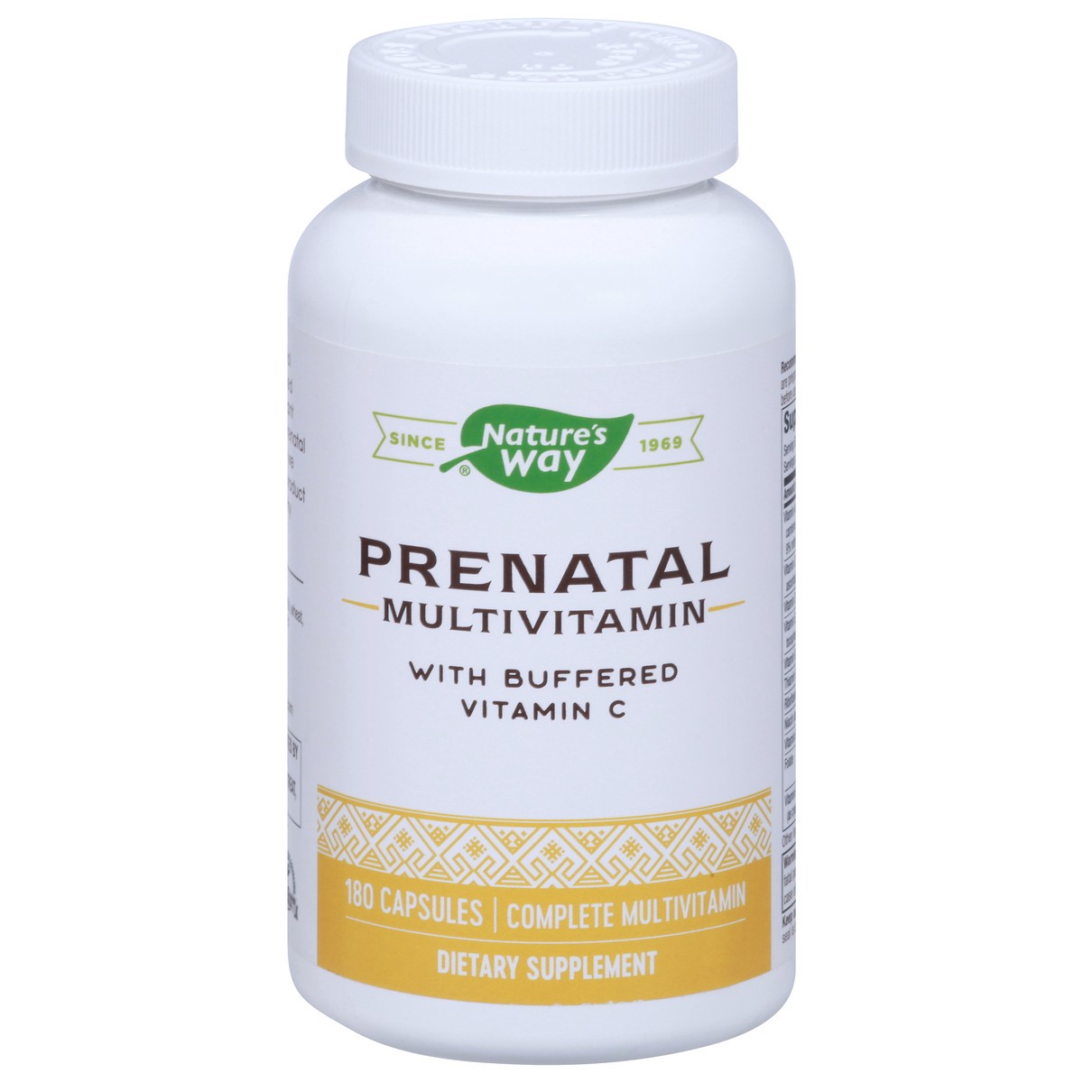 slide 9 of 10, Nature's Way Prenatal Mutivitamin with Buffered Vitamin C 180 Capsules, 180 ct