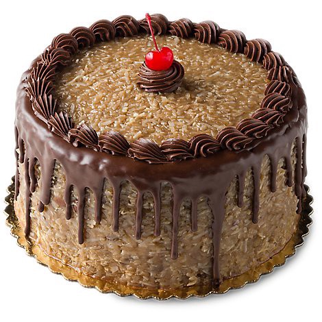 slide 1 of 1, Bakery Cake 8 Inch 2 Layer German Chocolate - Each, 1 ct