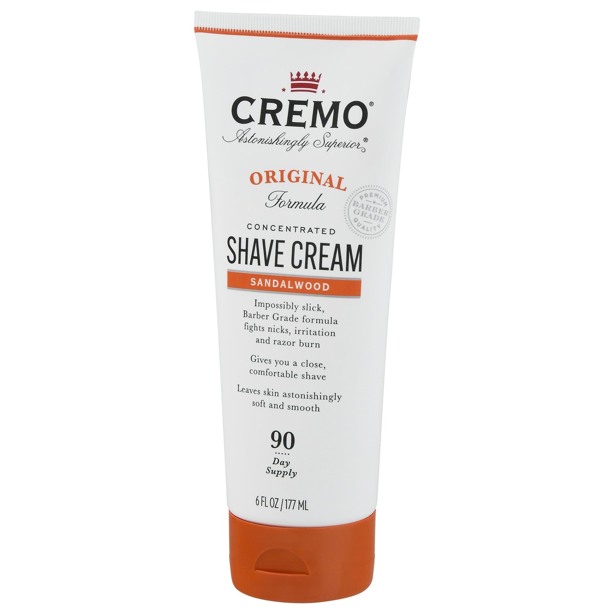 slide 3 of 10, Cremo Sandalwood Concentrated Shave Cream, 6 oz