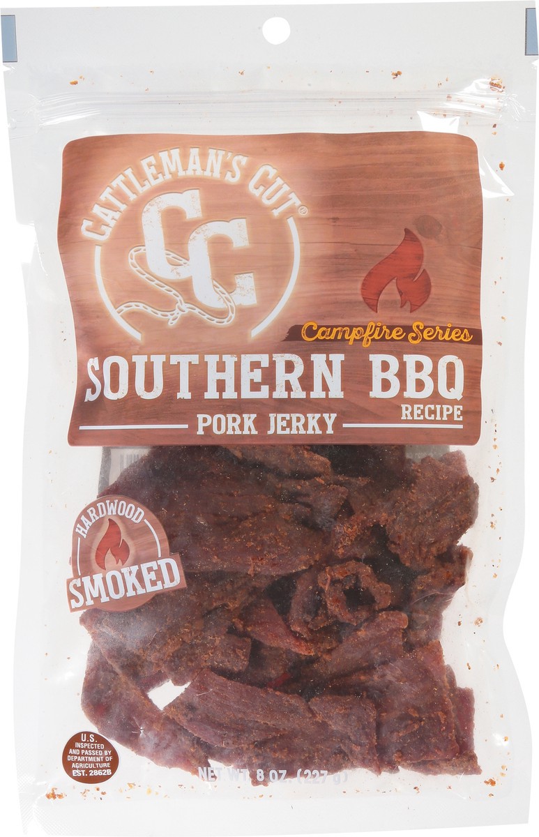 slide 9 of 9, Cattleman's Cut Barbecue Pork Jerky - 8 Oz, 8 oz