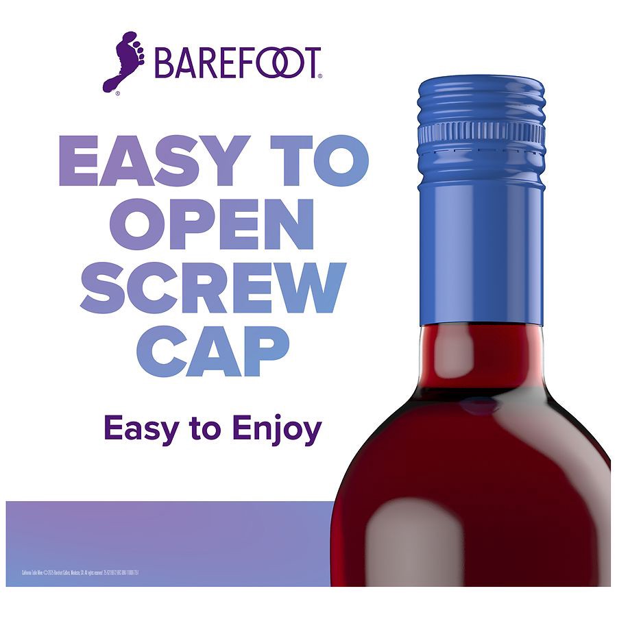 slide 2 of 5, Barefoot Fruitscato Blueberry Sweet Wine 750ml, 750 ml