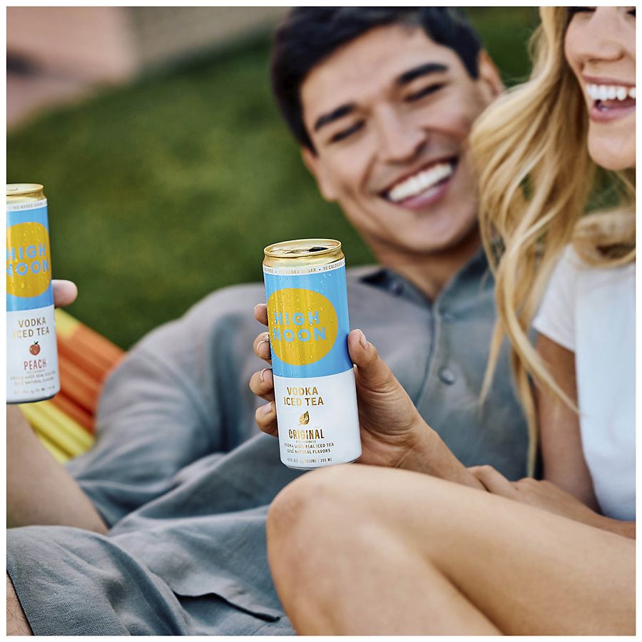 slide 3 of 5, High Noon Vodka Hard Tea Variety Pack 8 Pack, 8 ct, 355 ml