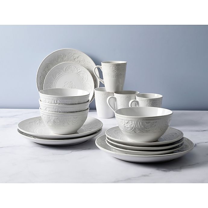 slide 2 of 2, Gibson Overseas Juneau Dinnerware Set, 16 ct