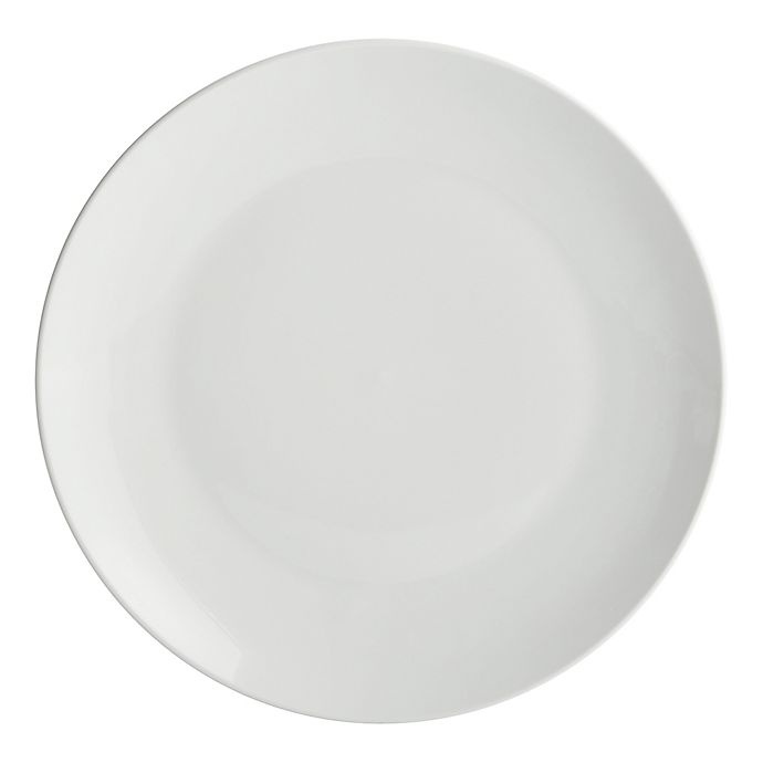 slide 3 of 6, SALT Round Coupe Dinnerware Set - White, 16 ct