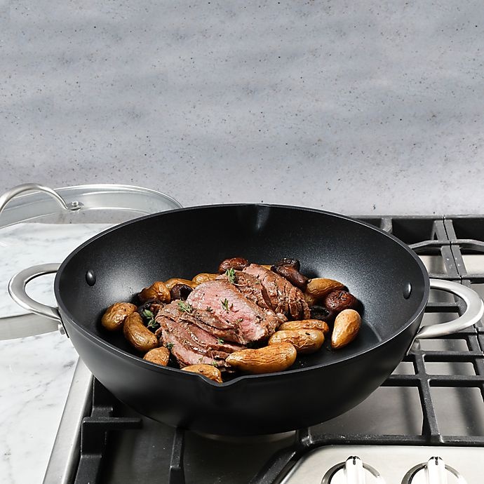 slide 2 of 3, Prime Gourmet Nonstick Forged Aluminum Cookware Set, 3 ct