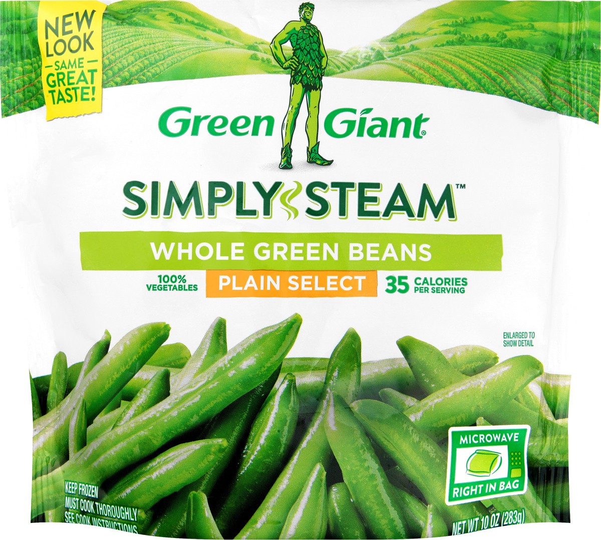 slide 5 of 8, Green Giant Whole Green Beans, 10 oz