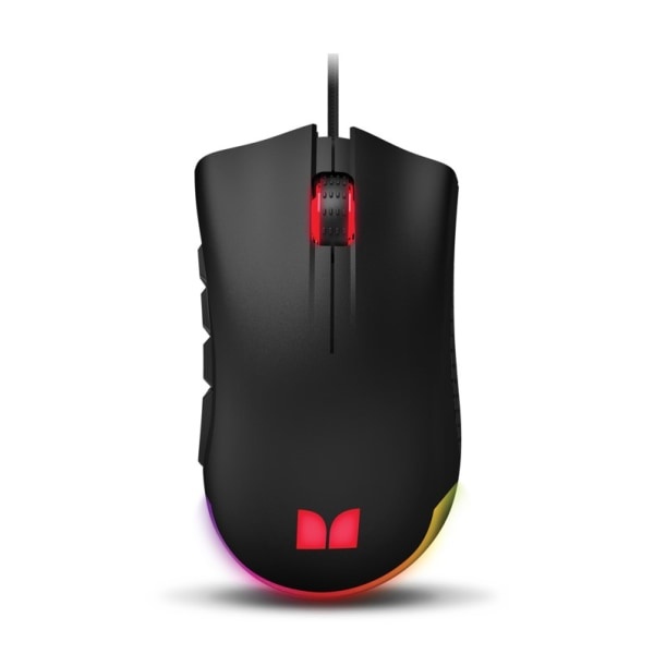 slide 1 of 3, Monster Alpha 9.0 Rgb Corded Gaming Mouse, Black, 2Mngm0169B0L2, 1 ct