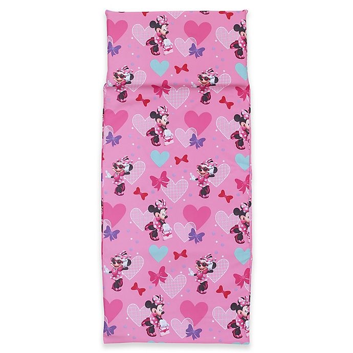 slide 1 of 2, Disney Minnie Mouse Preschool Nap Mat Sheet - Pink, 1 ct