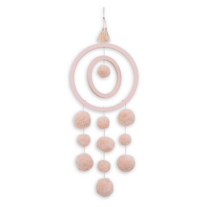 slide 1 of 2, NoJo Serendipity Mix and Match Pom Pom Ceiling Mobile - Pink, 1 ct