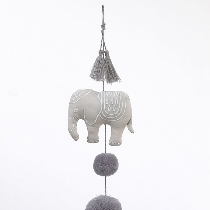 slide 2 of 3, NoJo Serendipity Mix and Match Elephant Ceiling Mobile - Taupe, 1 ct