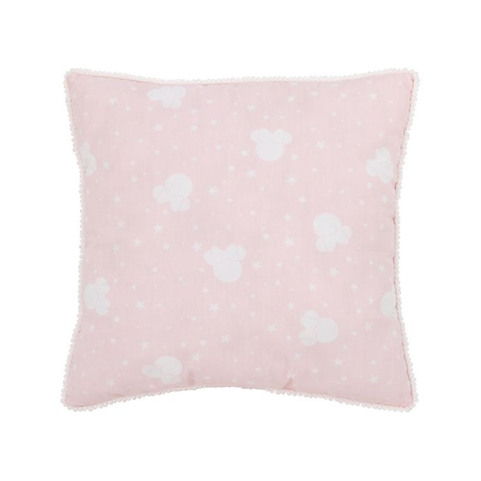 slide 2 of 3, Disney Twinkle Twinkle Minnie Mouse Hello Moon'' Throw Pillow - Pink'', 1 ct