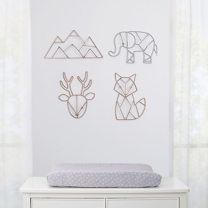 slide 3 of 3, Nojo Deer-Shaped Wire Nursery Wall Art - Copper, 1 ct