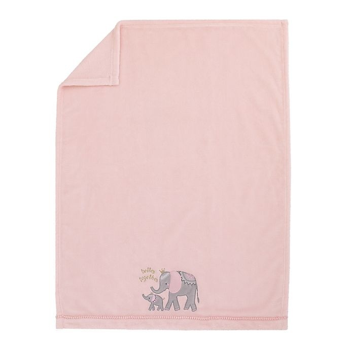 slide 2 of 6, NoJo Tropical Princess Better Together" Blanket - Pink", 1 ct