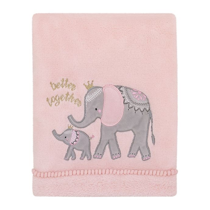 slide 1 of 6, NoJo Tropical Princess Better Together" Blanket - Pink", 1 ct