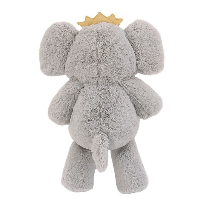 slide 3 of 5, NoJo Tropical Princess Elephant Plush Toy - Grey, 1 ct