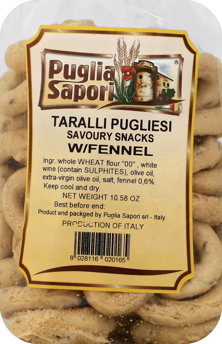 slide 4 of 6, Puglia Sapori Taralli Pugliesi 10.58 oz, 10.58 oz