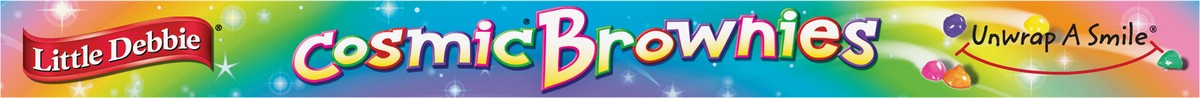 slide 11 of 13, Little Debbie Snack Cakes, Little Debbie Family Pack COSMIC  Brownies, 6 ct