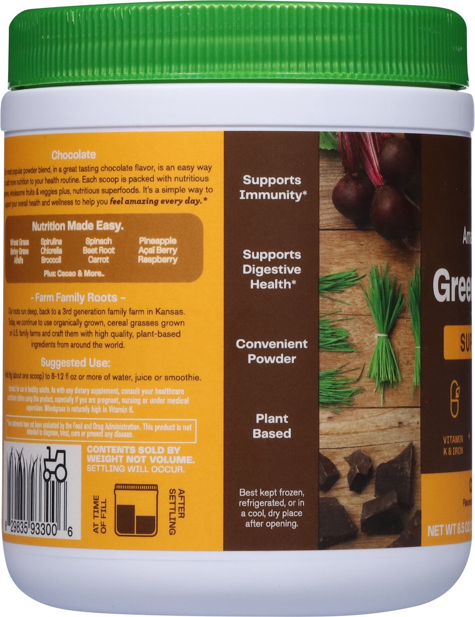 slide 9 of 13, Amazing Grass Superfood Chocolate Greens Blend 8.5 oz, 8.5 oz