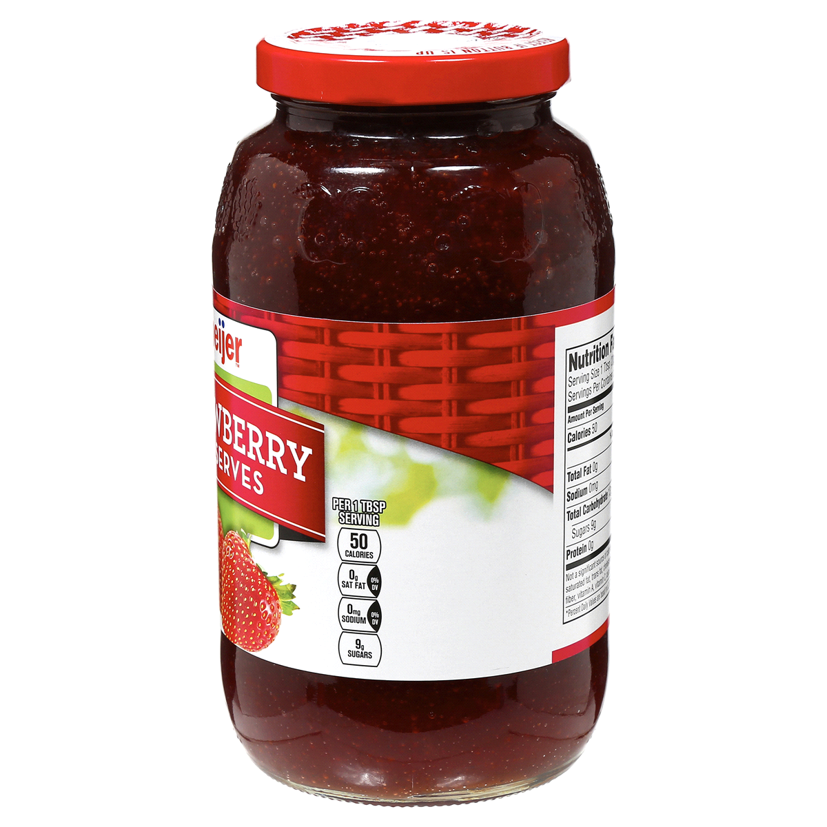 slide 3 of 3, Meijer Strawberry Preserve, 32 oz