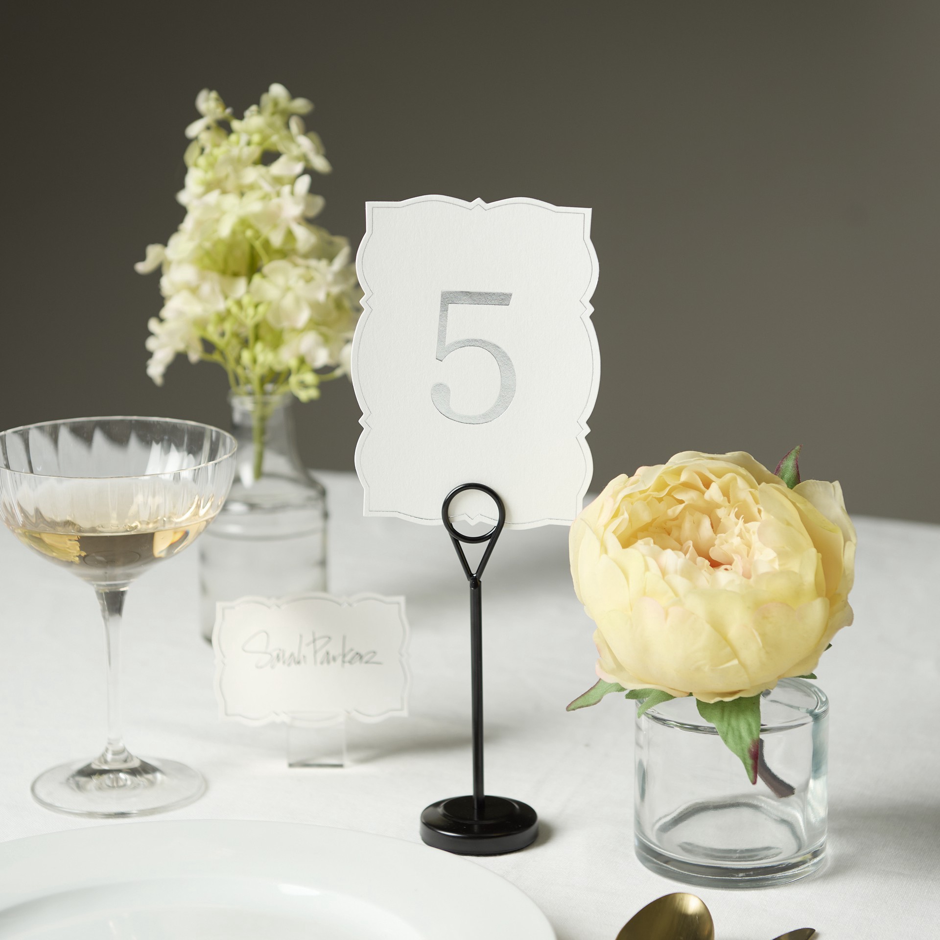 slide 4 of 4, 6" Table Number Stands, 8ct. By Celebrate It, 8 ct