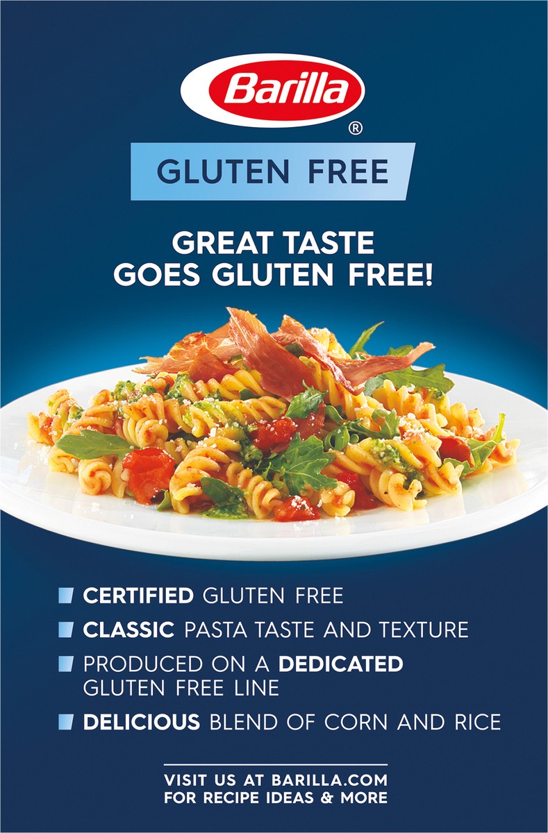 slide 4 of 9, Barilla Gluten Free Rotini Pasta, 12 oz