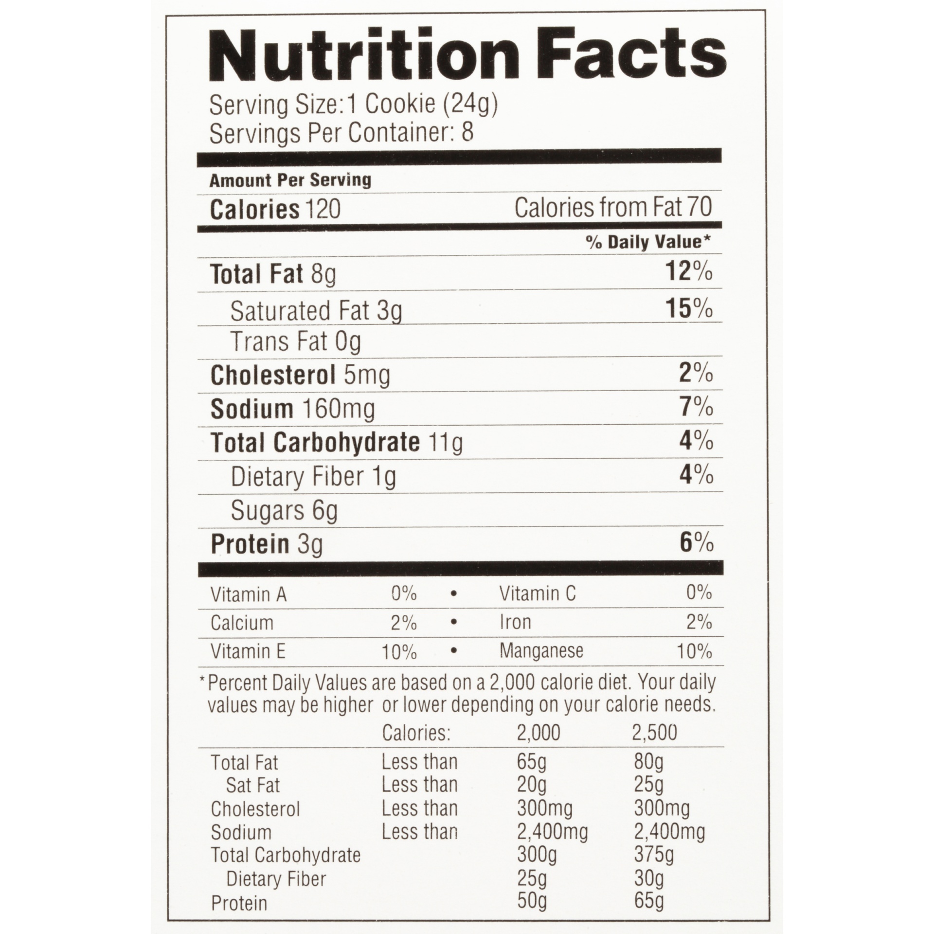 slide 2 of 8, Simple Mills Soft Baked Peanut Butter Cookies, 6.8 oz