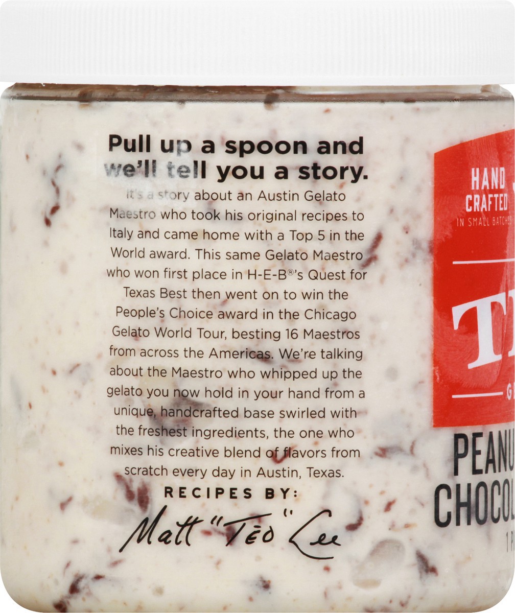 slide 8 of 10, Téo Gelato Gelato, Peanut Butter Chocolate Swirl, 1 pint