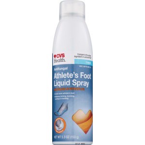 slide 1 of 1, CVS Health Athlete's Foot Spray Liquid, 5.3 oz