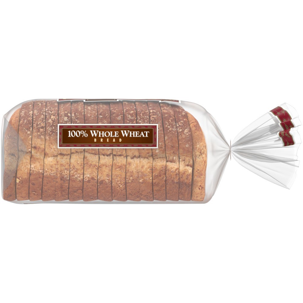 slide 3 of 3, Western Hearth 100% Whole Wheat Bread, 24 oz