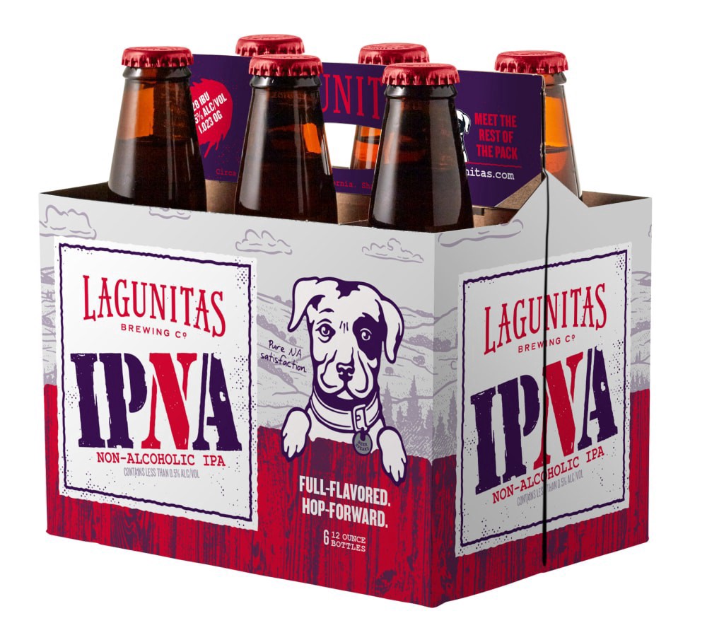 slide 3 of 6, Lagunitas Ipna, 12 oz