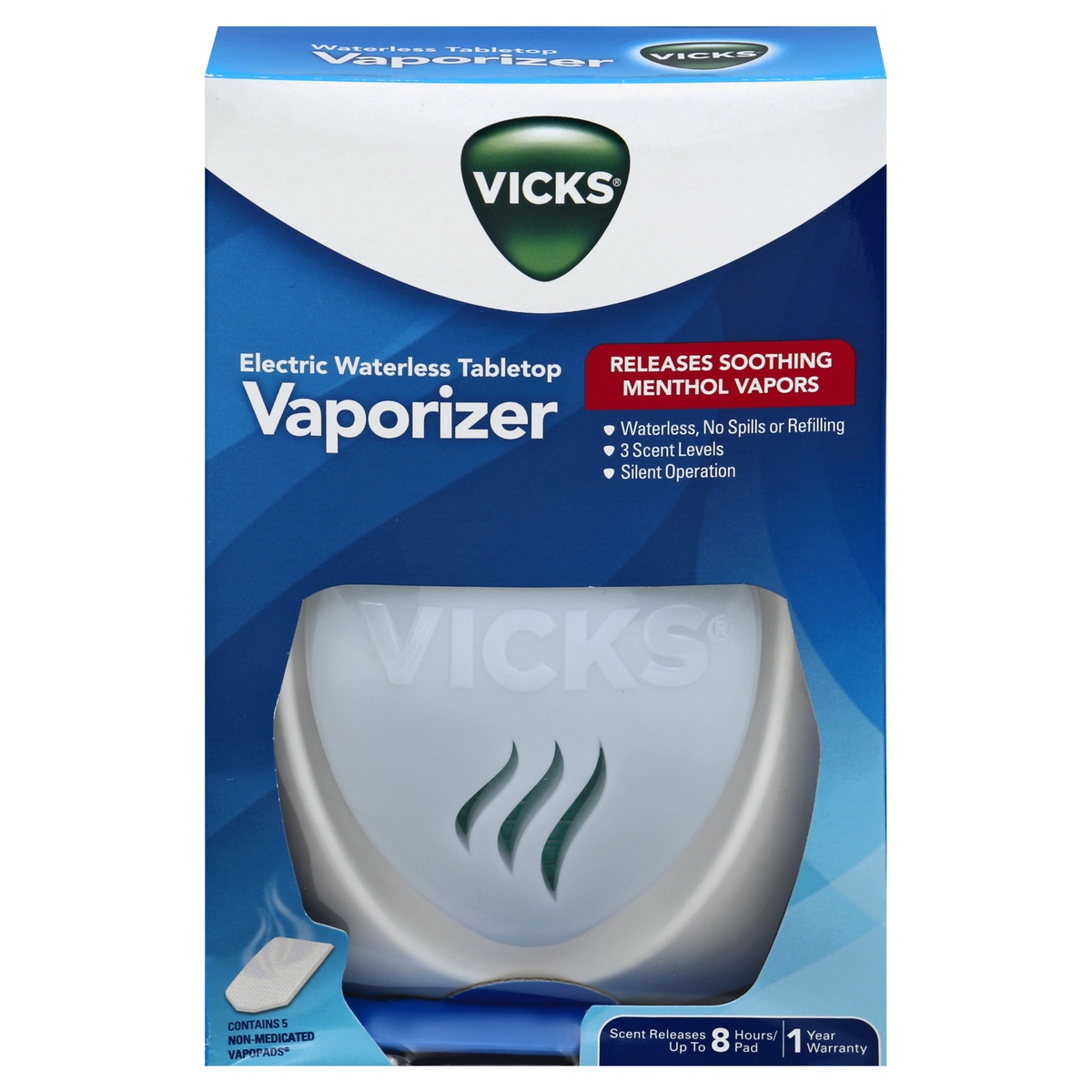 slide 1 of 1, Vicks Waterless Vaporizer, 1 ct