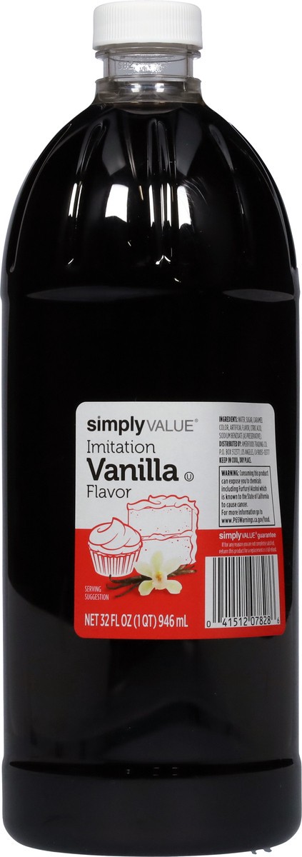 slide 8 of 9, Simply Value Imitation Vanilla Flavor, 32 oz