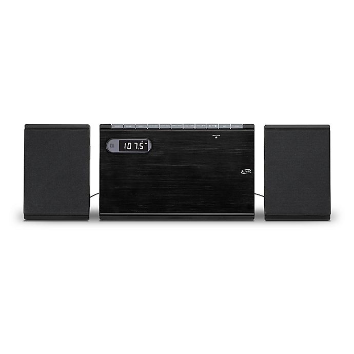 slide 1 of 6, iLive Wireless Home Music Shelf System - Black, 1 ct